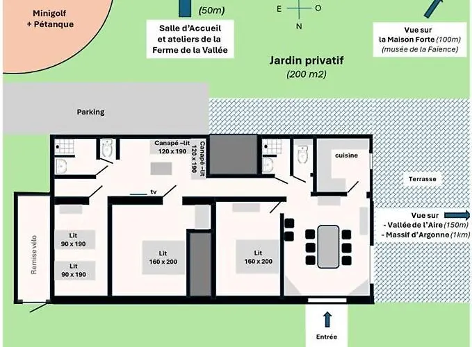 Ferme De La Vallee - Le 펜션 *